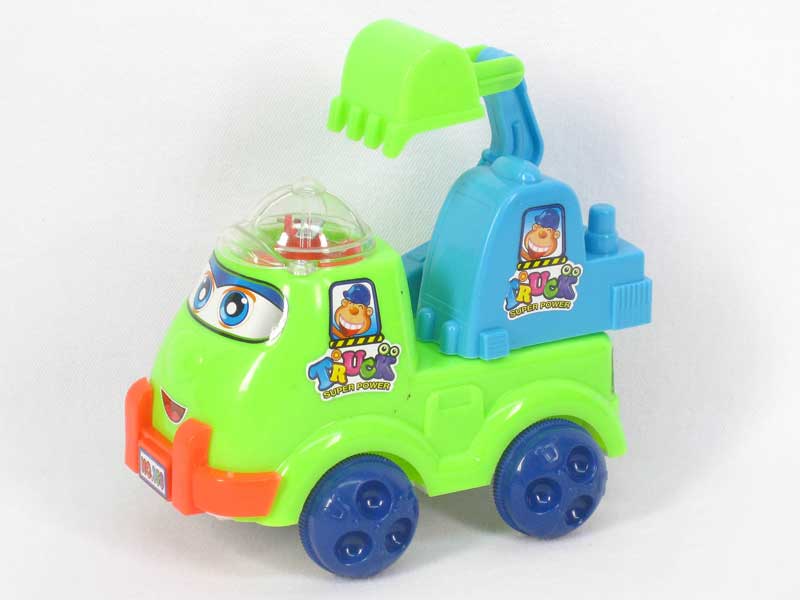 Pull Line Construction Truck W/L toys