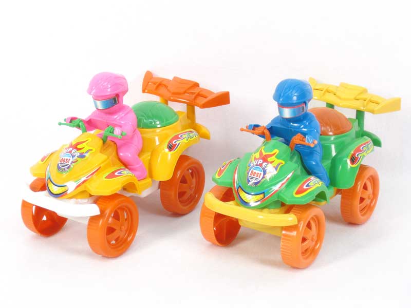 Pull Line Motorcycle W/Bell(4C) toys