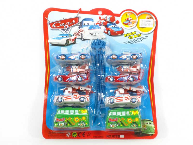 Pull Line Car(8in1) toys