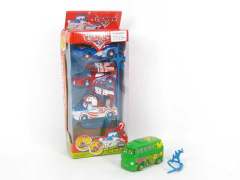 Pull line Car(4in1) toys