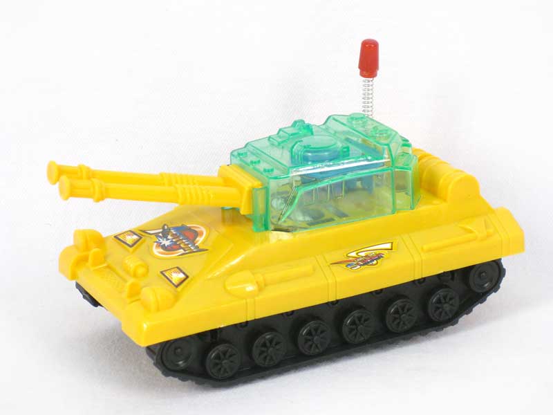 Pull Line Tank W/L(3C) toys