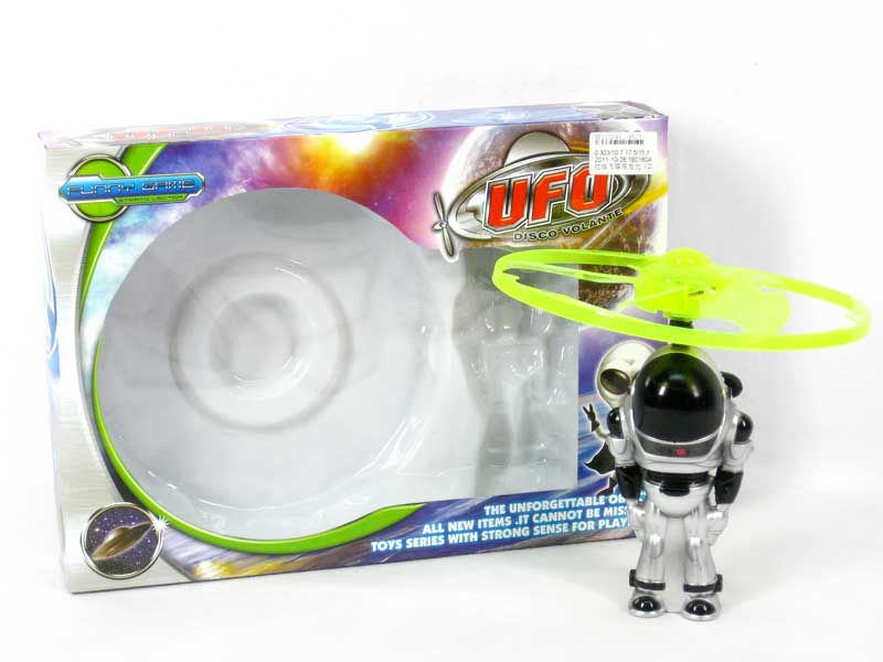 Pull Line Flying Saucer W/L(2C) toys