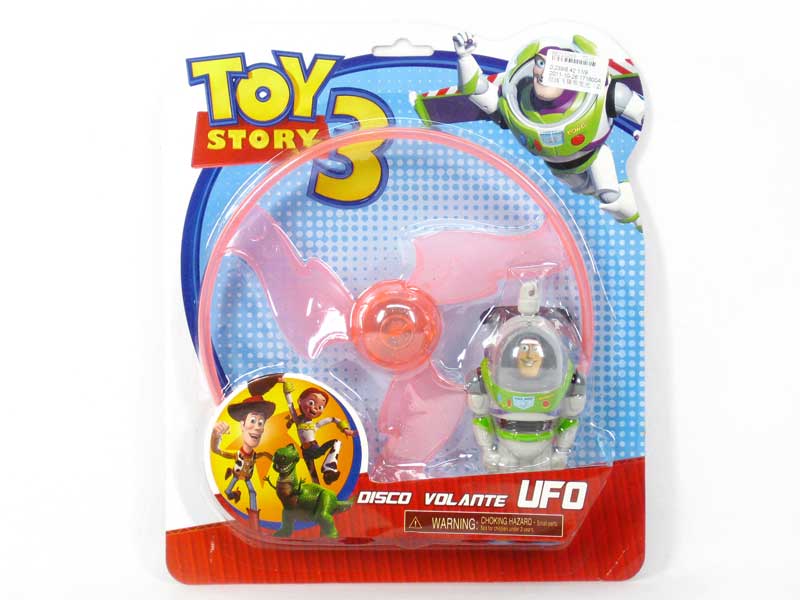 Pull Line Flying Saucer W/L(2S2C) toys