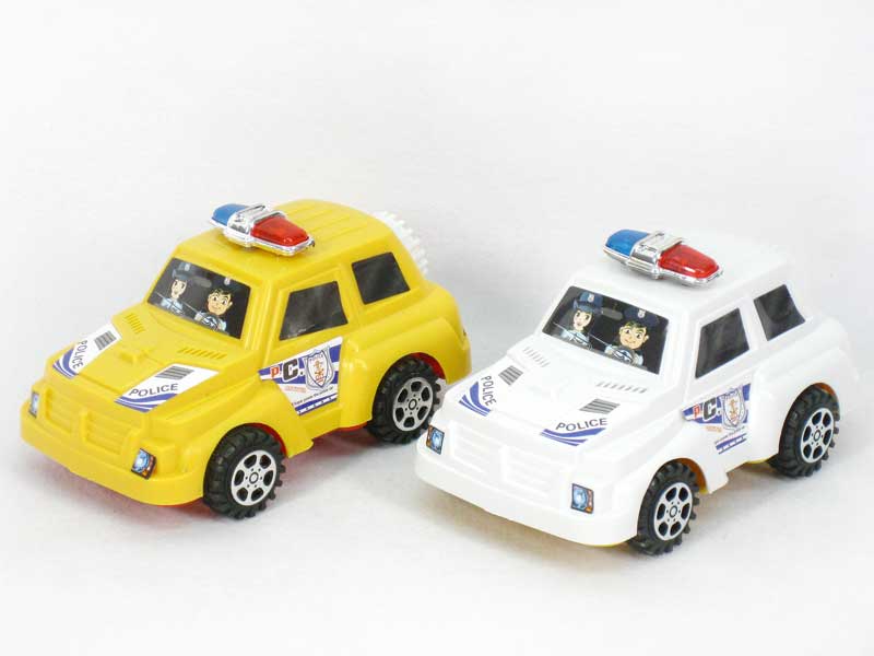Pull Line Police Car  W/Bell(3C) toys