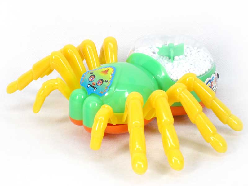 Pull Line Spider W/Snowflake toys