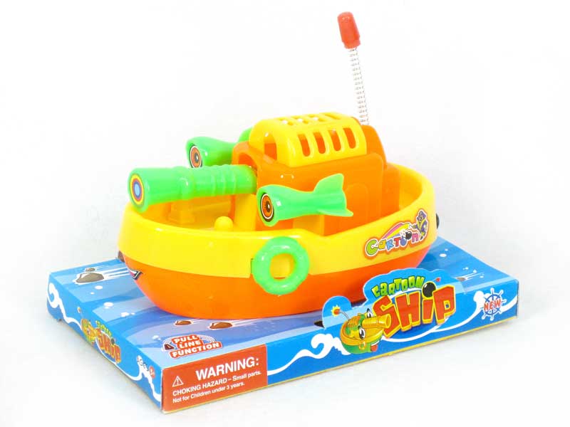 Pull Line Boat(3C) toys
