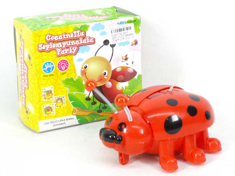 Pull Line Beetle W/L(2C) toys