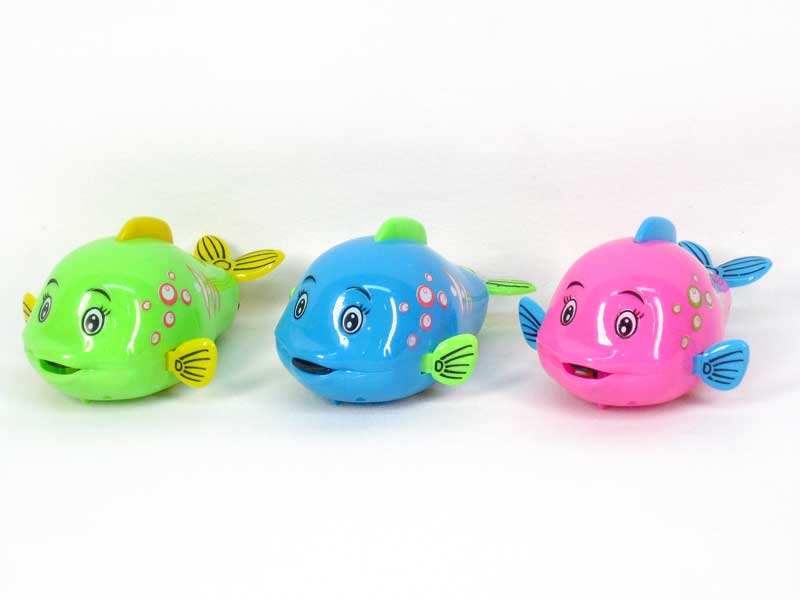 Pull Line Cartoon Fish(4C) toys