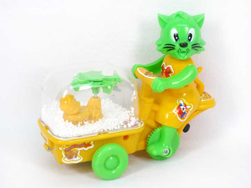 Pull Line Cat W/L_Snow(2S2C) toys