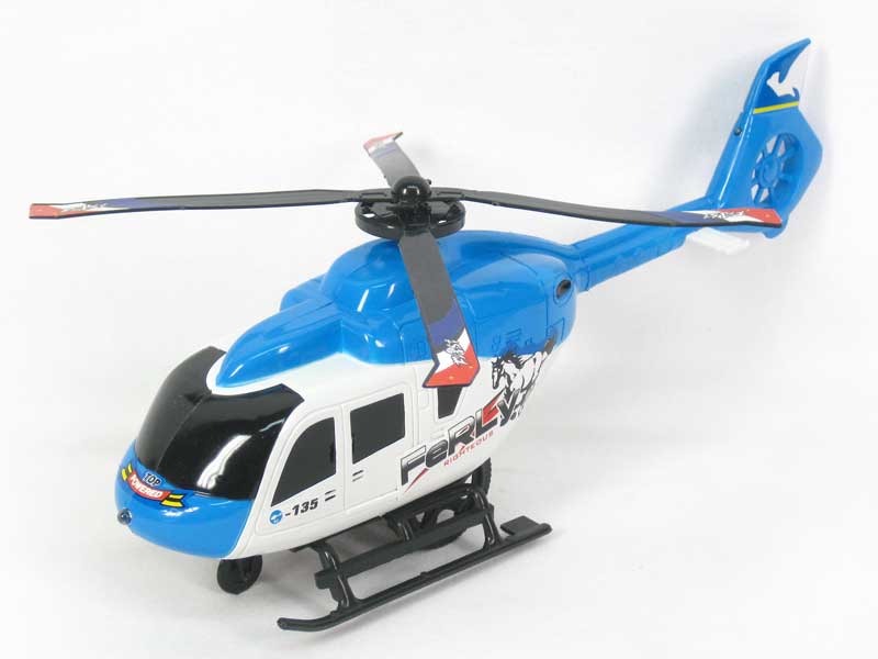Pull Line Helicopter W/L_M(2C) toys