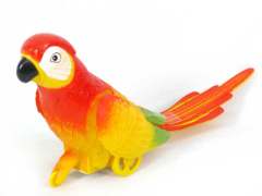 Pull Line Parrot W/Bell