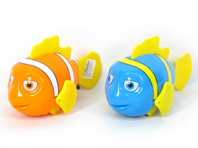 Pull Line Fish W/L(2C) toys