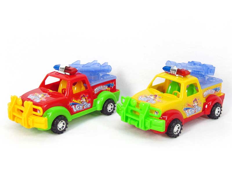 Pull Line Police Car W/L(2S3C) toys