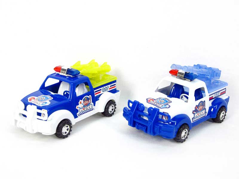 Pull Line Police Car(2S2C) toys