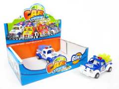 Pull Line Police Car W/L(6in1)