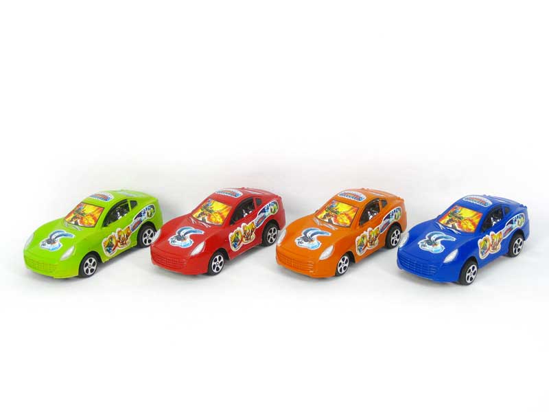 Pull Line Sports Car(4C) toys