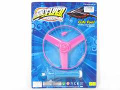 Pull Line Flying Saucer W/L