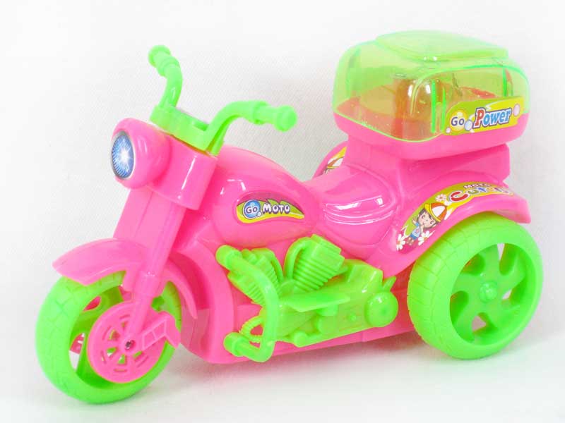 Line Pull  Motorcycle W/L(3C) toys