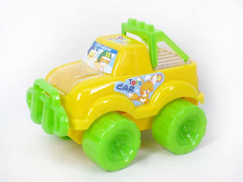 Pull Line Construction Truck W/L(3C) toys