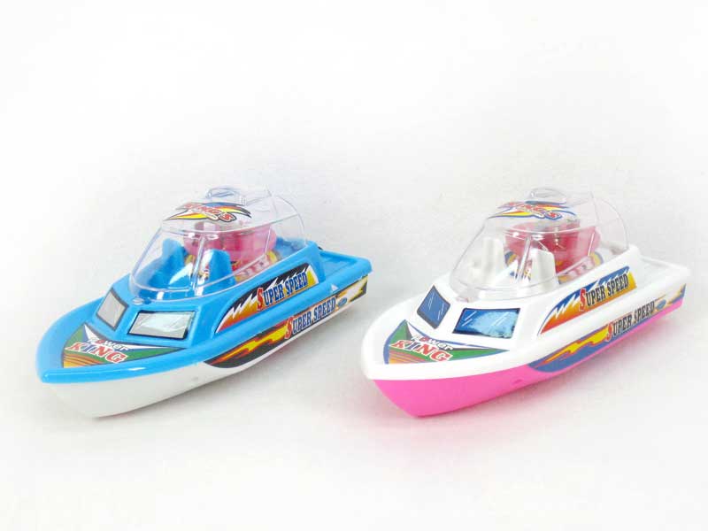 Pull Line Boat W/L(3C) toys