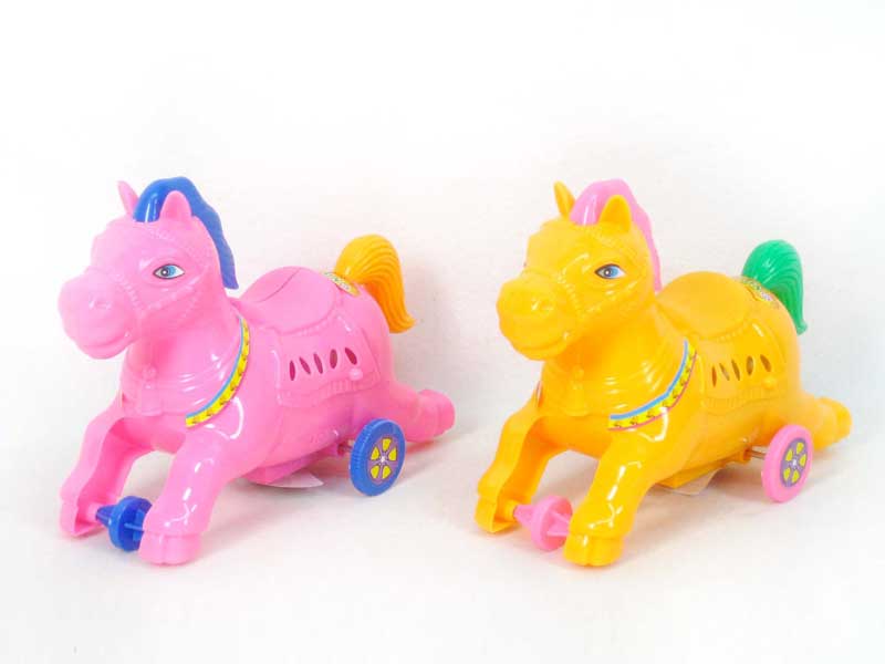 Pull Line Horse W/Bell(2C) toys
