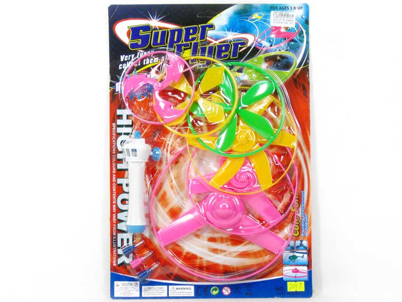Pull Line Flying Saucer(6in1) toys