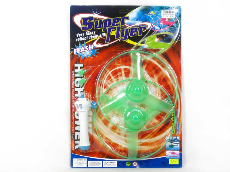 Pull Line Flying Saucer(2in1) toys