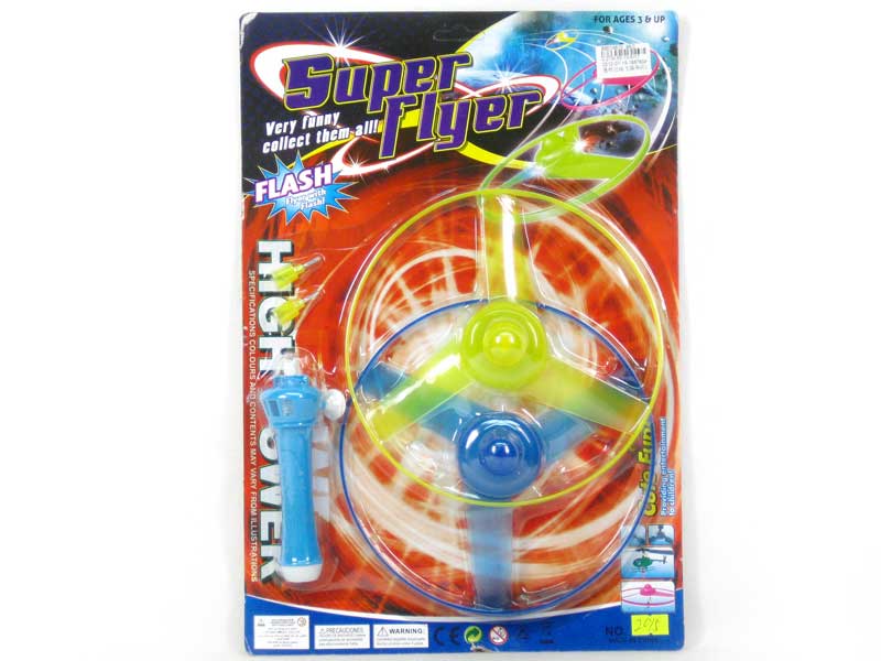 Pull Line Flying Saucer W/L(2in1) toys