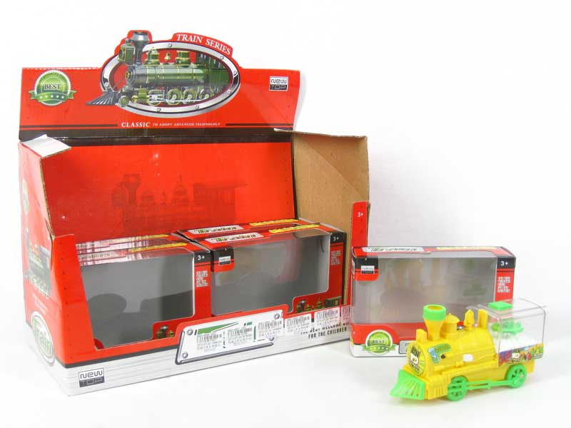 Pull Line Train W/IC_Snow(12in1) toys