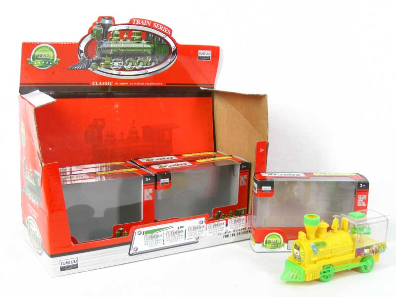 Pull Line Train W/L(12in1) toys