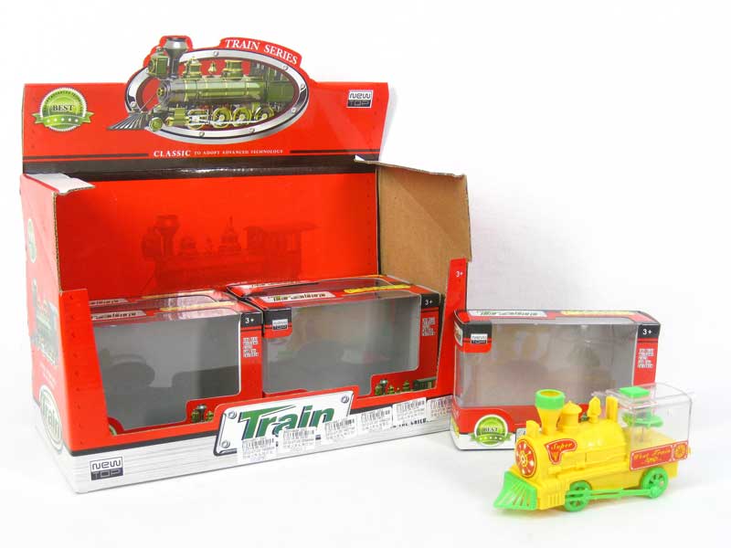 Pull Line Train W/L(12in1) toys