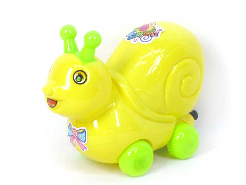 Pull Line Snail W/Bell toys