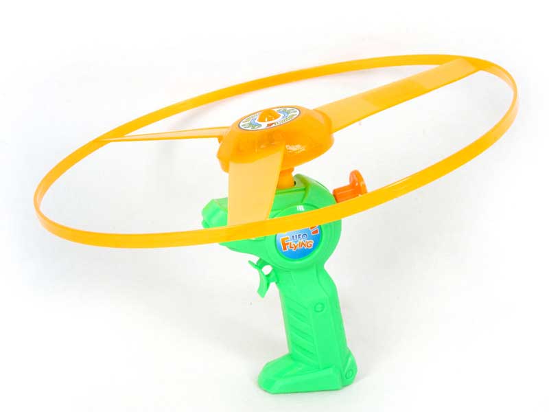 Pull Line Flying Saucer W/L(4C) toys
