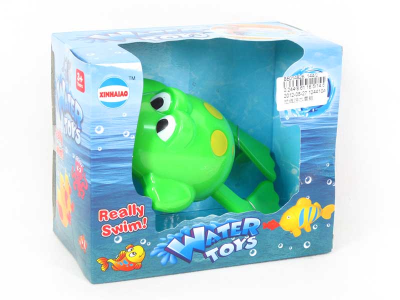 Pull Line Swimming Frog toys