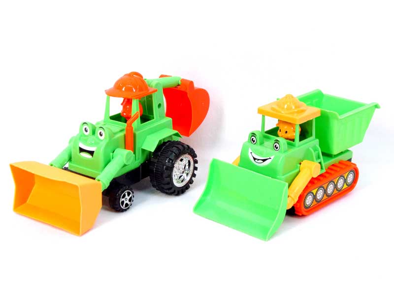 Pull Line Construction Truck(2S) toys