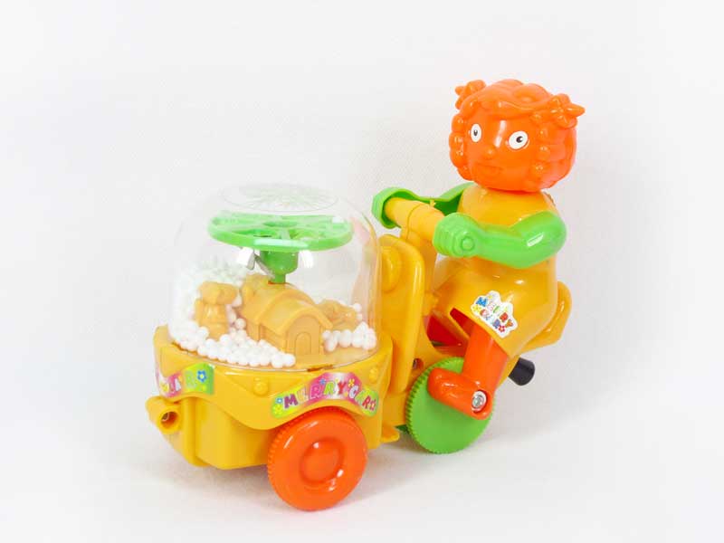 Pull Line Car W/Snowflake_S(3C) toys