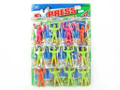 Pull Line Super Man(12in1) toys