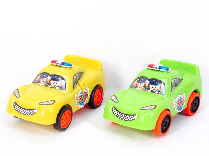 Pull Line Transforms Police Car(2C) toys