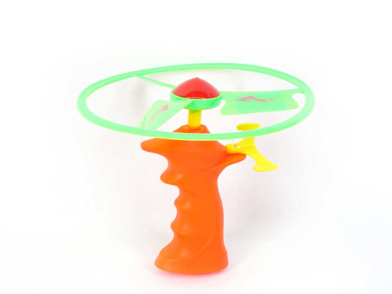 Pull Line Flying Disk W/L(3C) toys