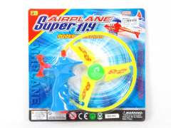 Pull Line Flying Saucer W/L(3C)