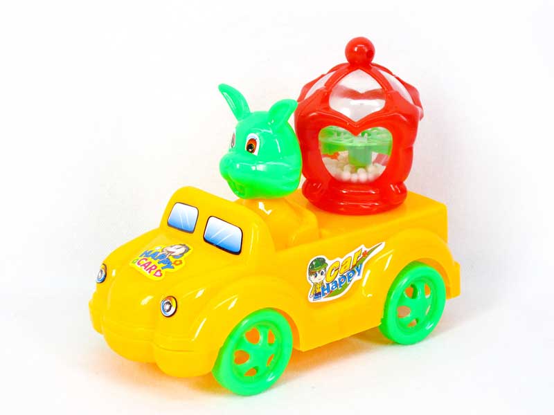 Pull Line Car W/Snow_L toys