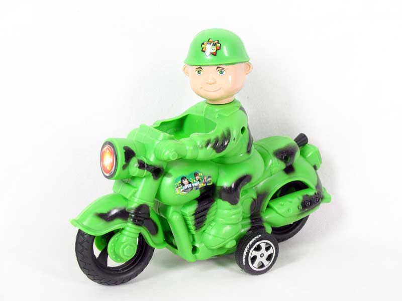 Pull Lline Motorcycle W/Bell toys