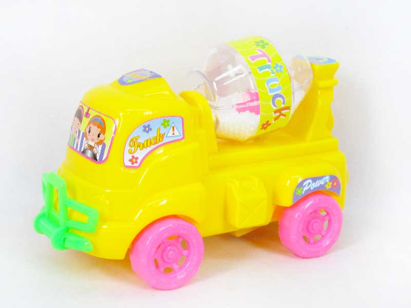 Pull Line Construction Truck W/Snow(3C) toys