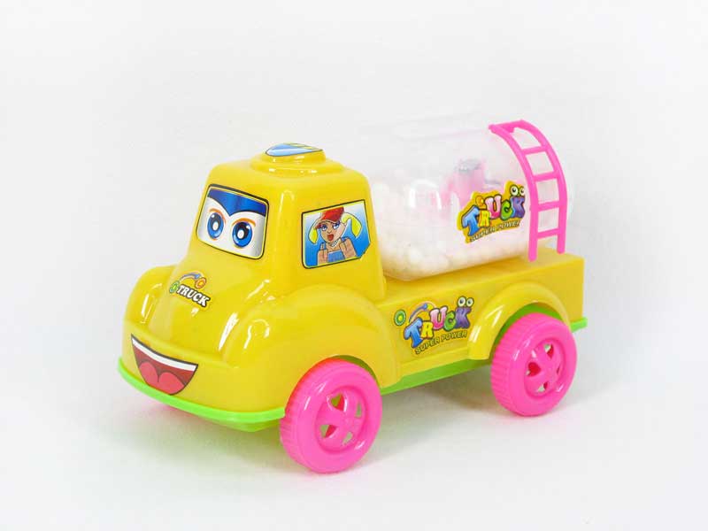 Pull Line Car W/L_Snowflake(3C) toys