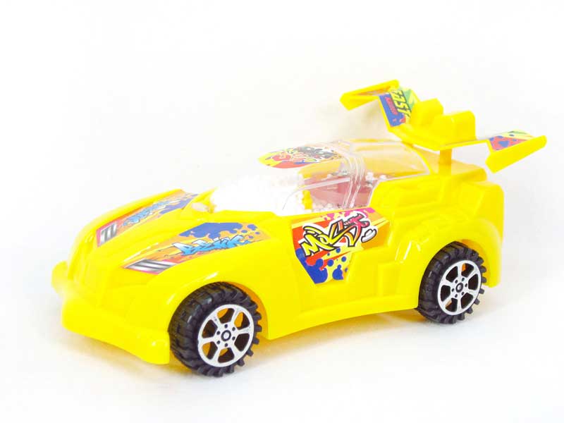 Pull Line Sports Car W/L_Snow(2C) toys