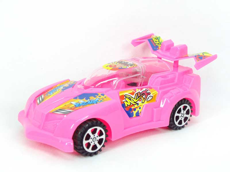 Pull Line Sports Car W/L(2C) toys