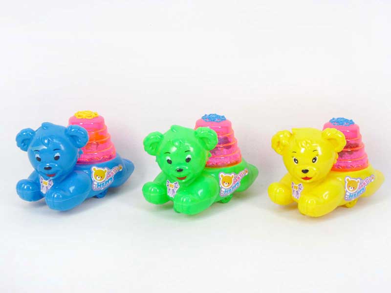 Pull Line Bear W/Snowflake(2S3C) toys