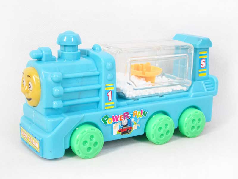 Pull Line Train W/Snow(3C) toys