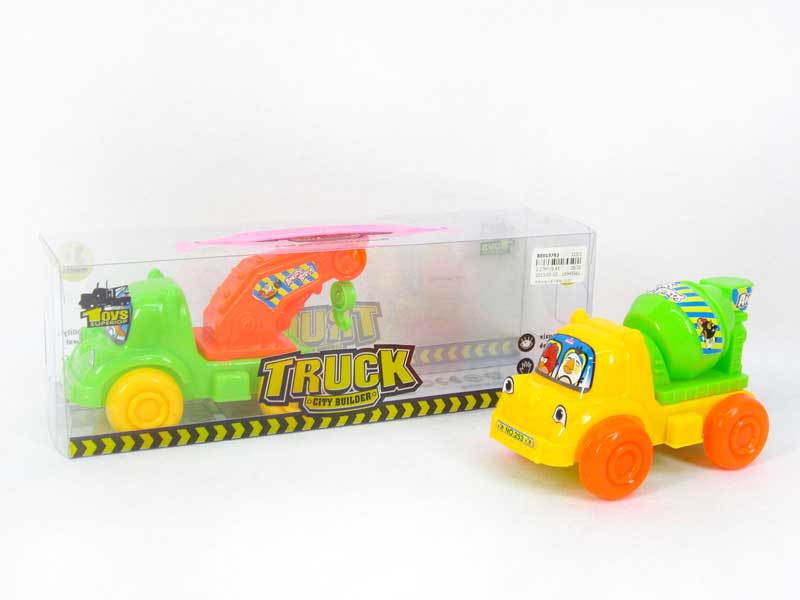 Pull Line Construction Truck(2in1) toys