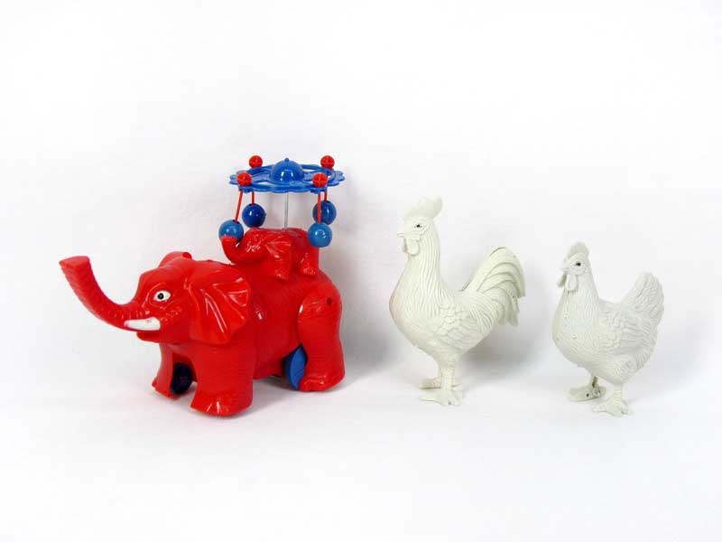 Pull Linel Elephant & Animal toys